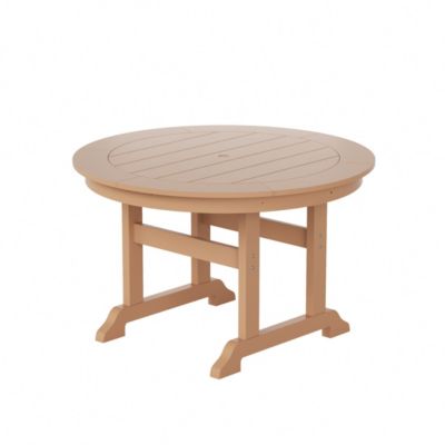 47" Round Outdoor Patio Dining Table