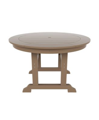 47" Round Outdoor Patio Dining Table