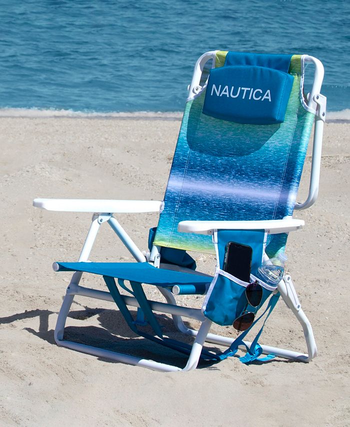 Nautica 5 Position Beach Chair Macy's