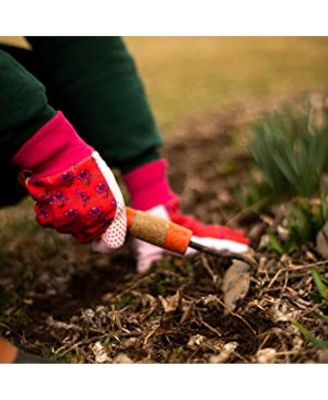 Nitrile Coated Women's Garden Gloves, 6 Pairs