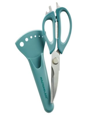 Professional Multi Shear Kitchen Scissors with Herb Stripper and Sheath Set, 2 Piece