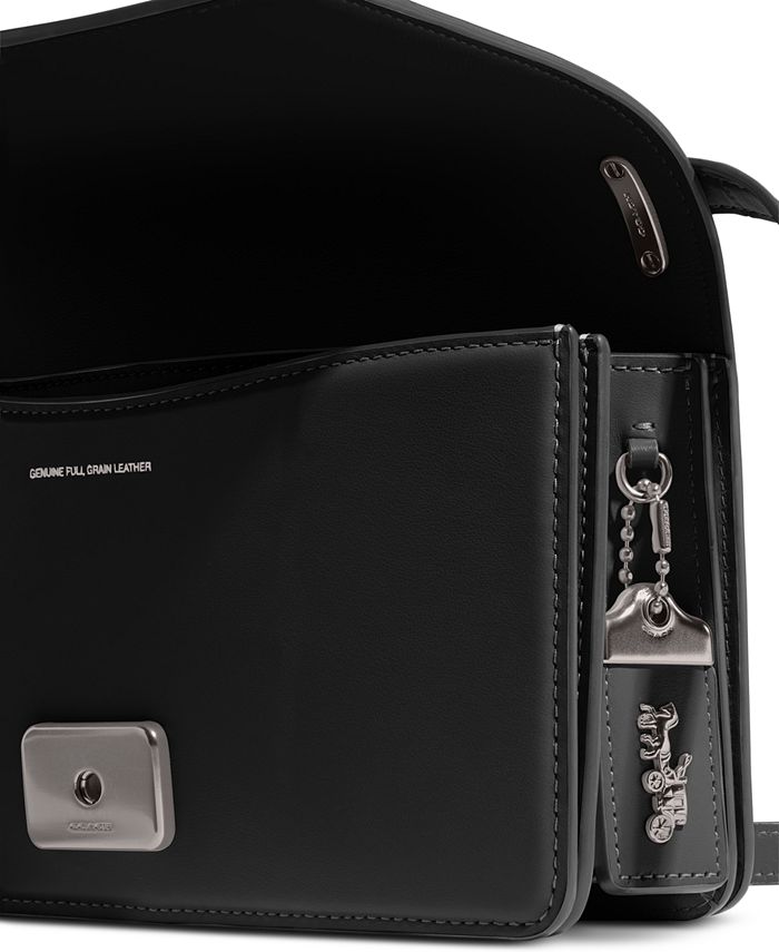 COACH Bandit Luxe Leather Shoulder Crossbody Bag