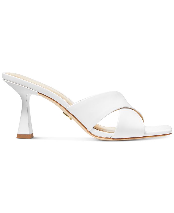 Michael Kors Women's Clara Slip-On Crisscross Slide Sandals - Macy's