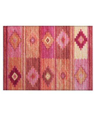Phoenix Washable PH1 1'8" x 2'6" Area Rug
