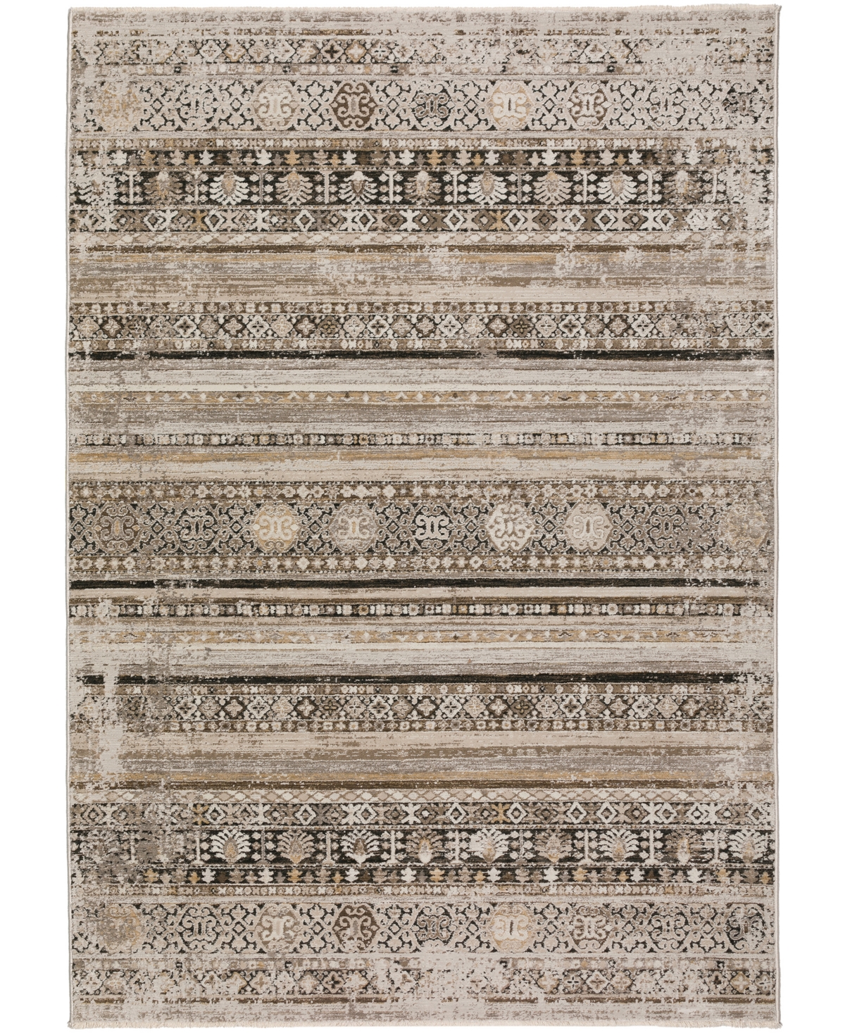 D Style Antalya Ay1 Area Rug In Taupe