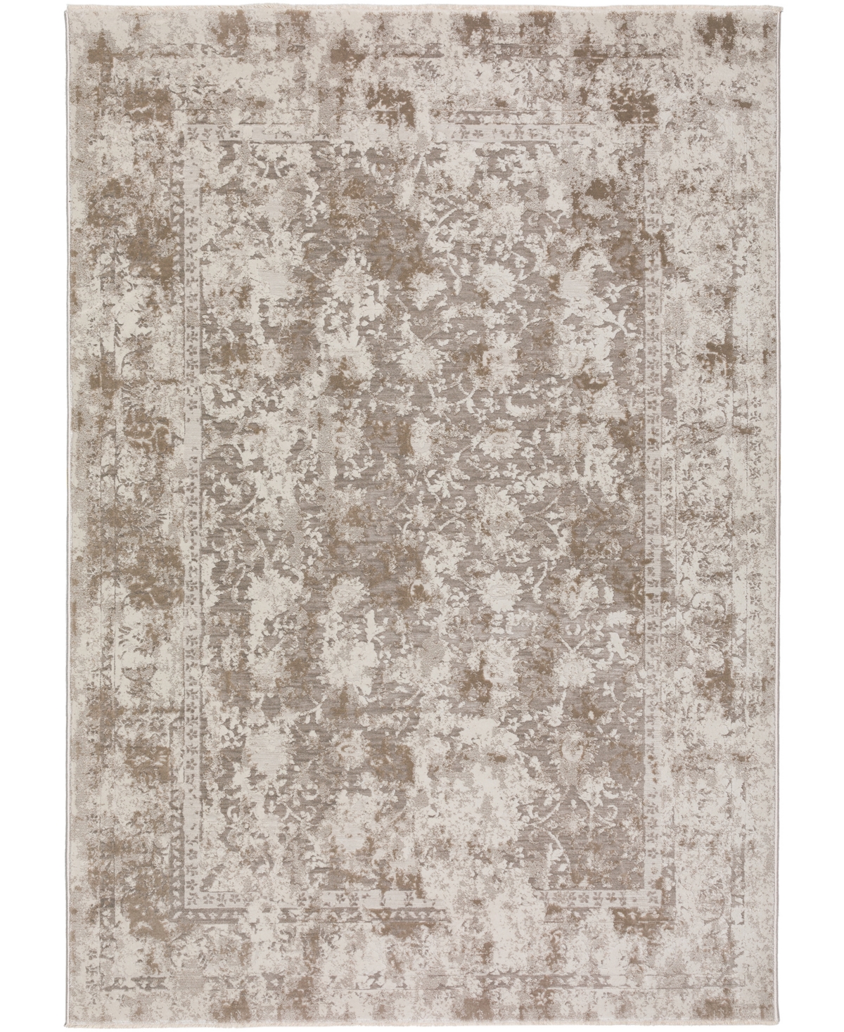 D Style Lycian LYN2 7'10in x 10' Area Rug - Taupe