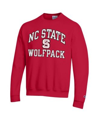 Men's Red NC State Wolfpack High Motor Pullover Sweatshirt