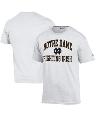 Champion Men's White Notre Dame Fighting Irish High Motor T-shirt