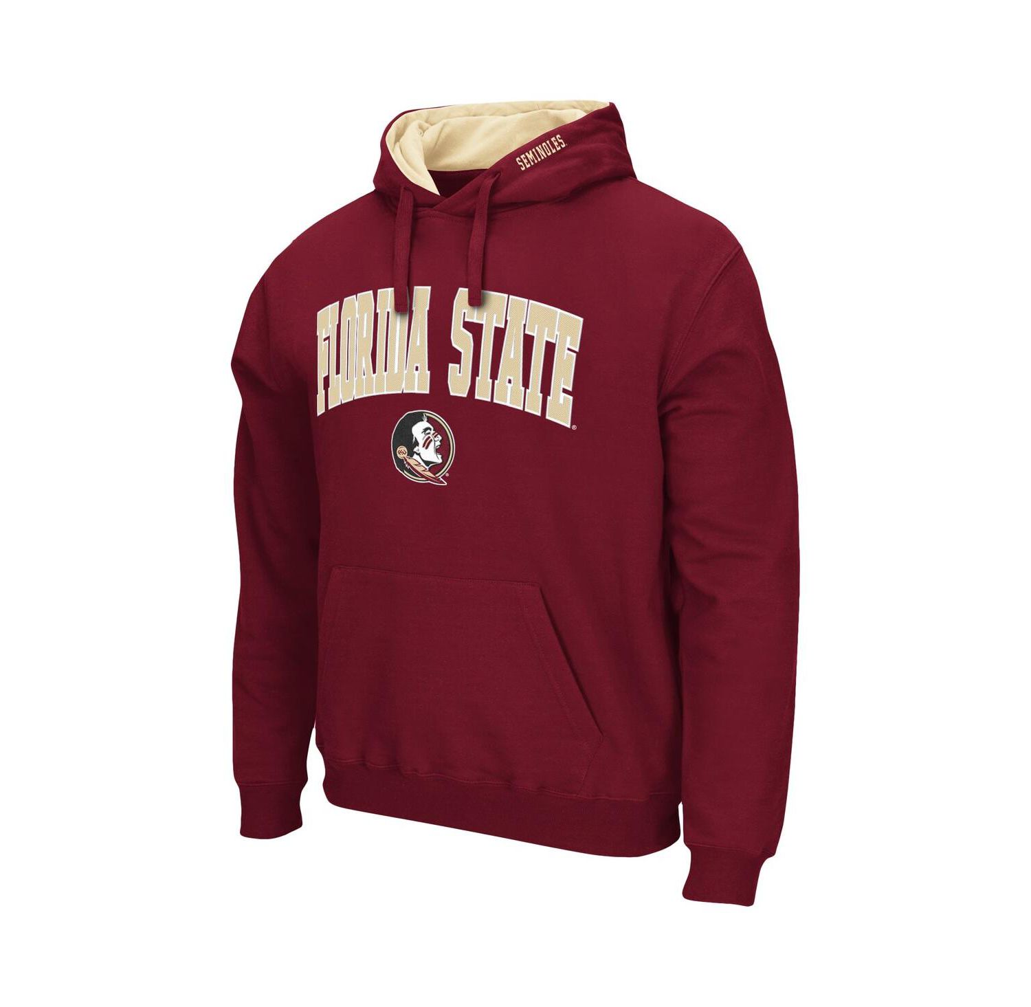 Men's Florida State Seminoles Arch & Logo 3.0 Pullover Hoodie
