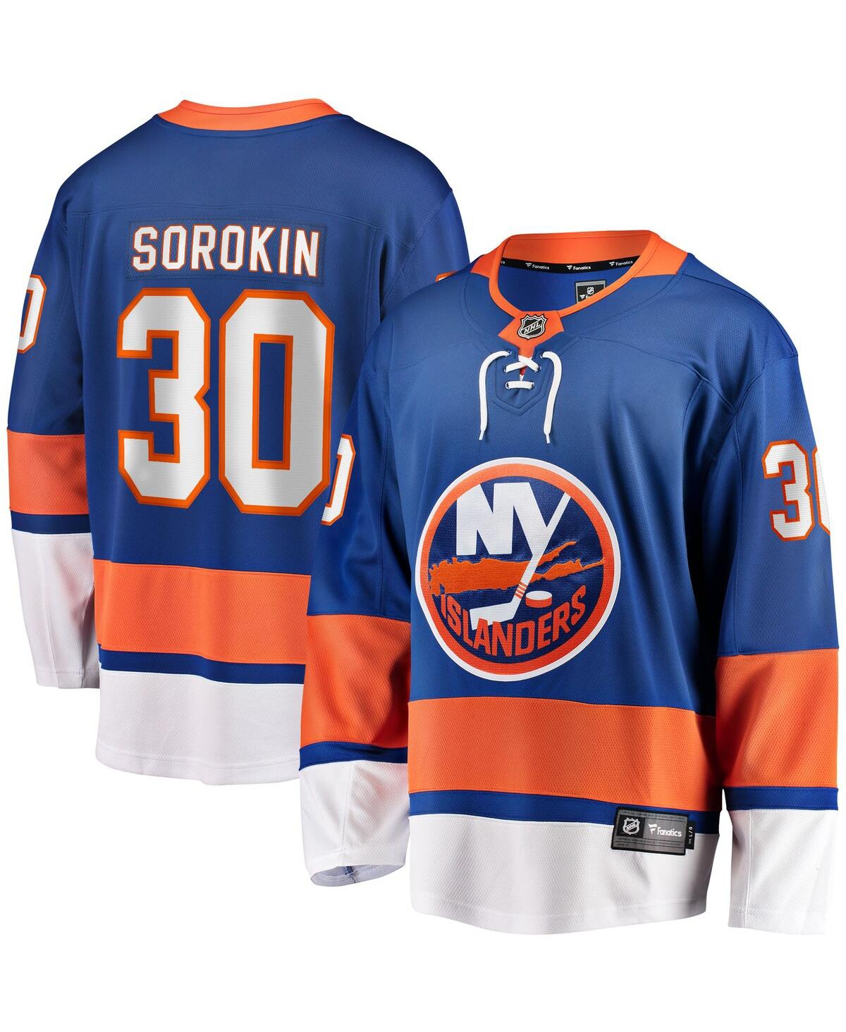 Men's Fanatics Ilya SorokNew York Islanders Home Breakaway Player Jersey - Royal