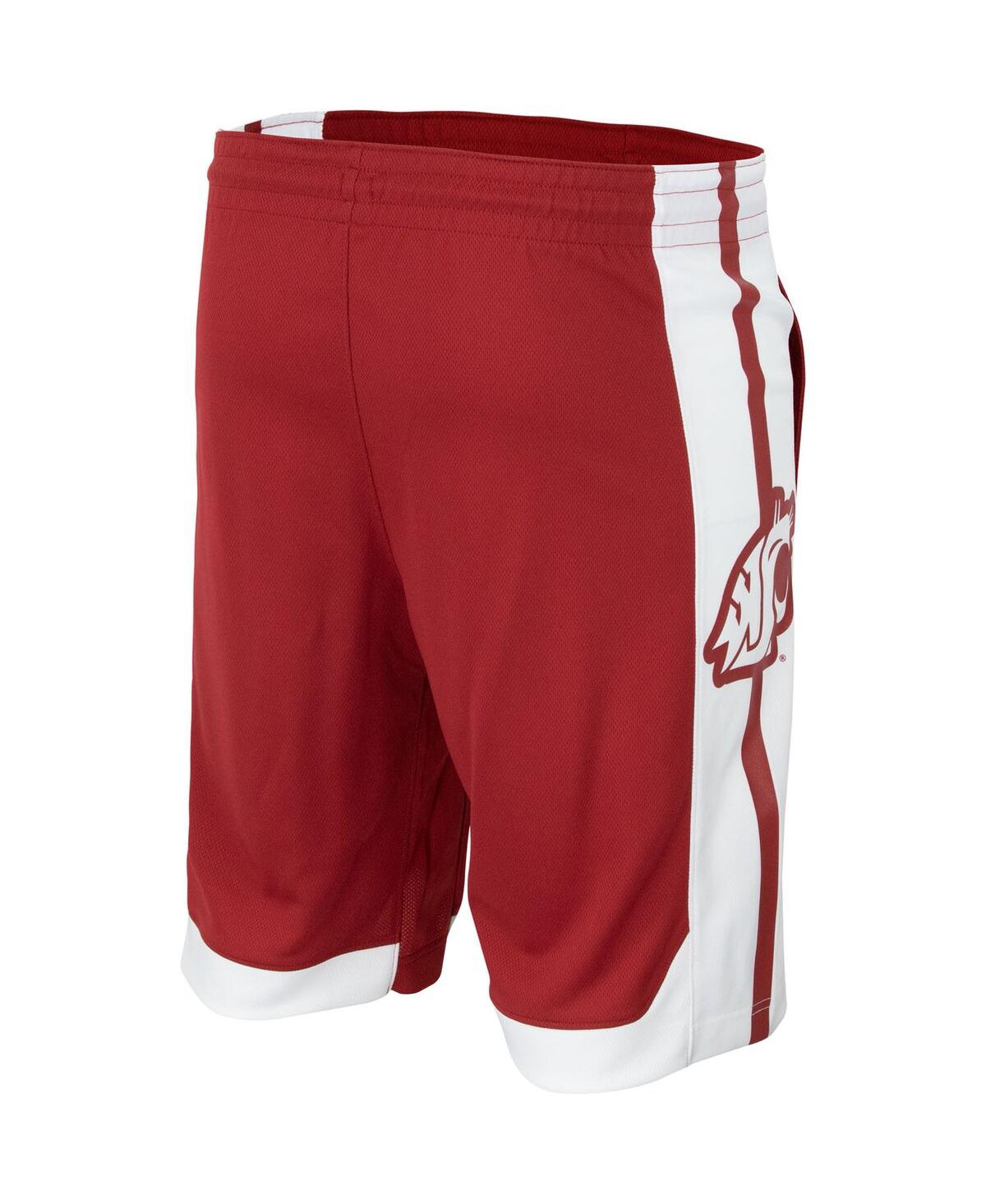 Men's NikeWashington State Cougars Team Logo Replica Basketball Shorts - Crimson