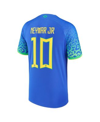 Men's Nike Neymar Jr. Blue Brazil National Team 2022/23 Away