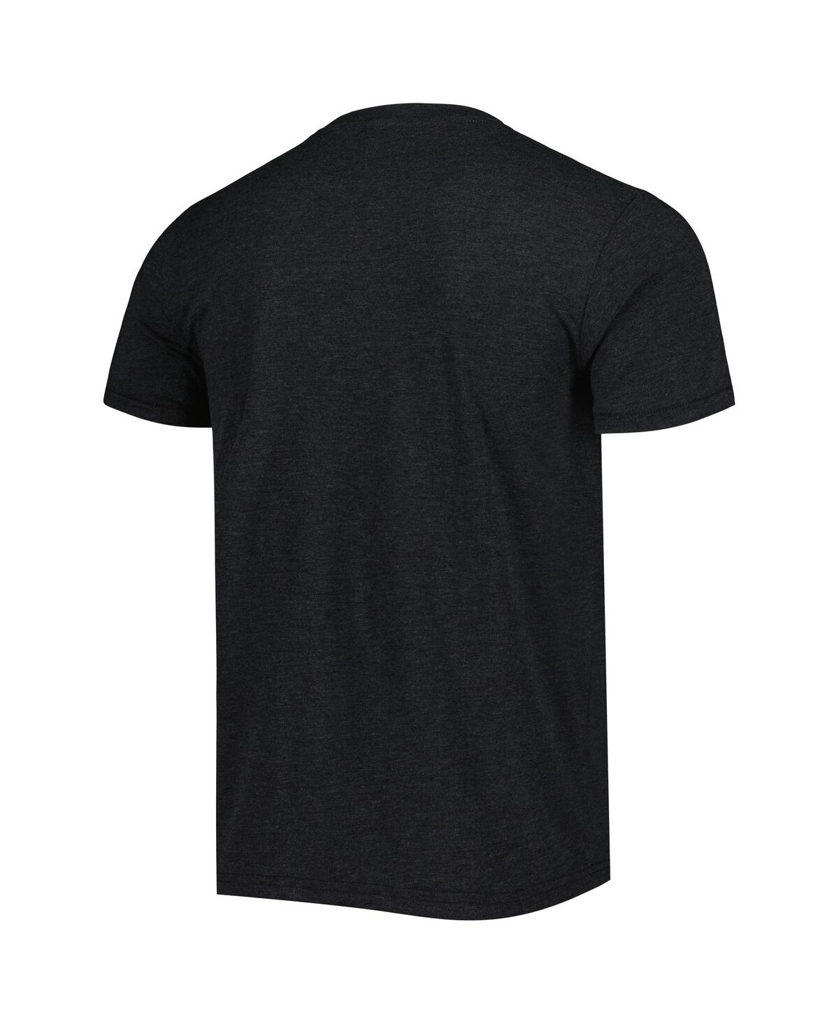 Shop Homage Men's  Black New Orleans Saints Superdome Hyper Local Tri-blend T-shirt