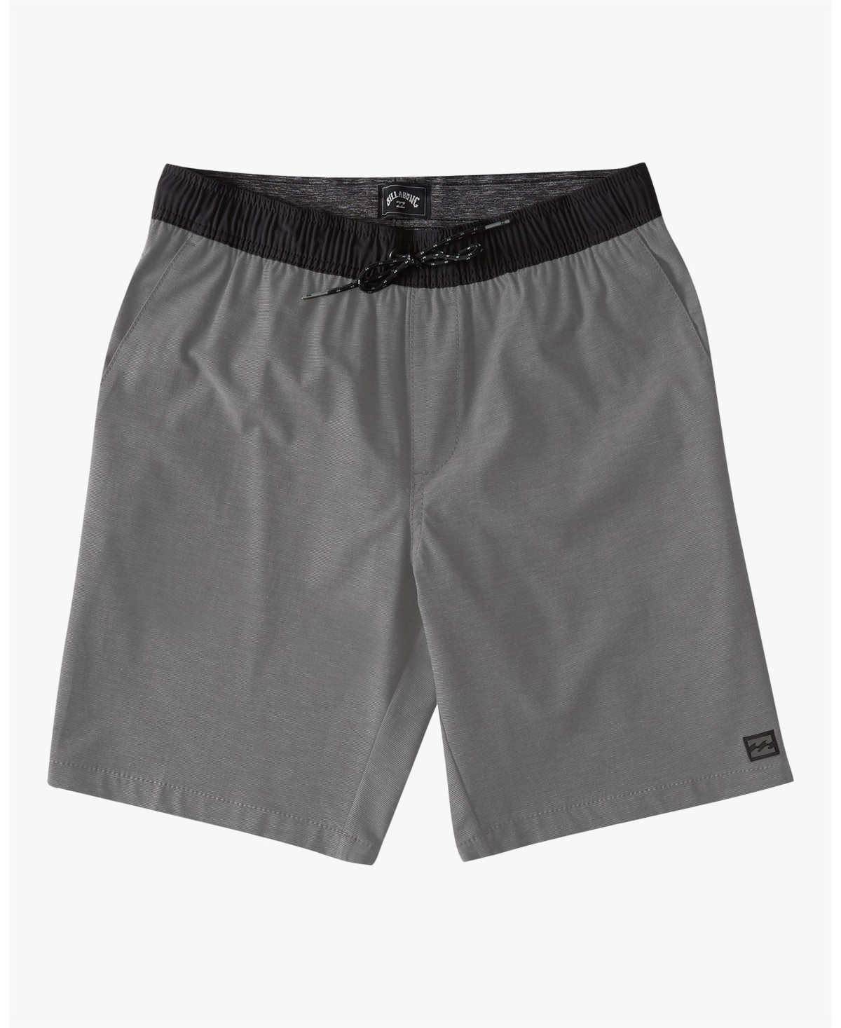 Shop Billabong Men's Short Length Crossfire Elastic Shorts In Gray