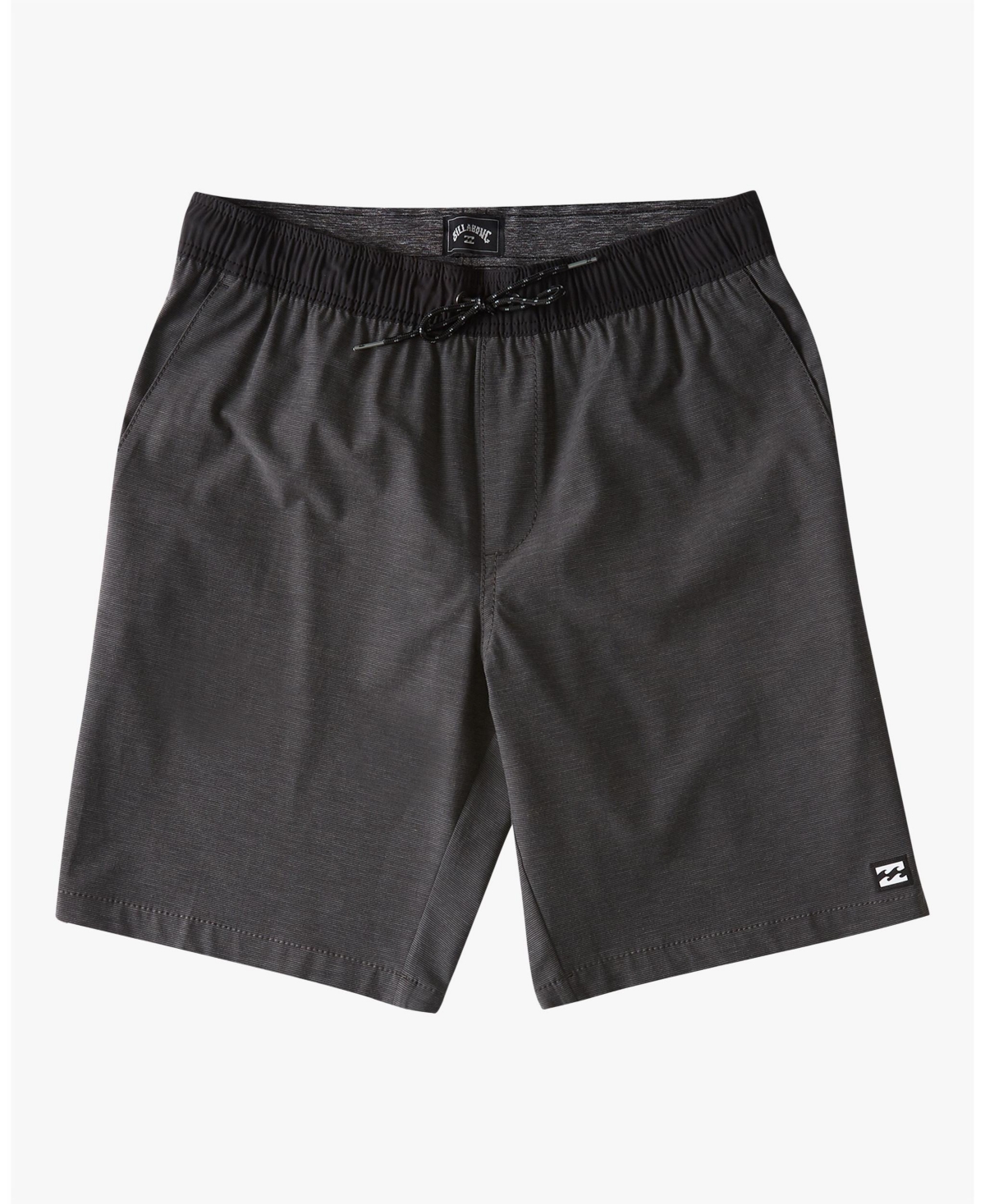 Shop Billabong Men's Short Length Crossfire Elastic Shorts In Asphalt