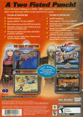 King of Fighters 2000-2001 - Playstation 2