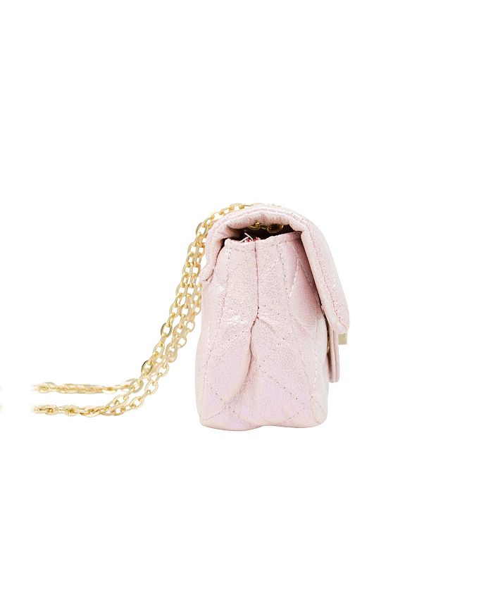 Tiny Treats Pearl Classic Shiny Quilted Mini Handbag for Girls - Macy's