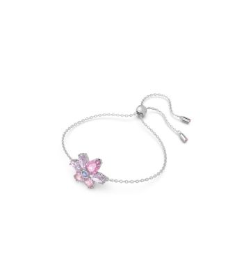 ★ピュアな煌めき【SWAROVSKI】Gema ブレスレット mix cut Swarovski Gema Bracelet - Crystal Pearl, Mixed cuts, Flower