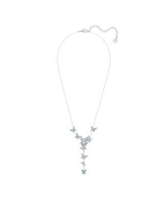 Crystal Butterfly Lilia Y Necklace