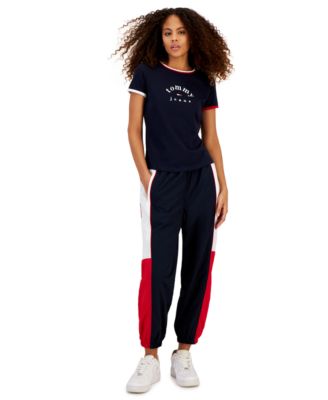 Tommy Jeans - Women's Cotton Curved Logo T-Shirt
