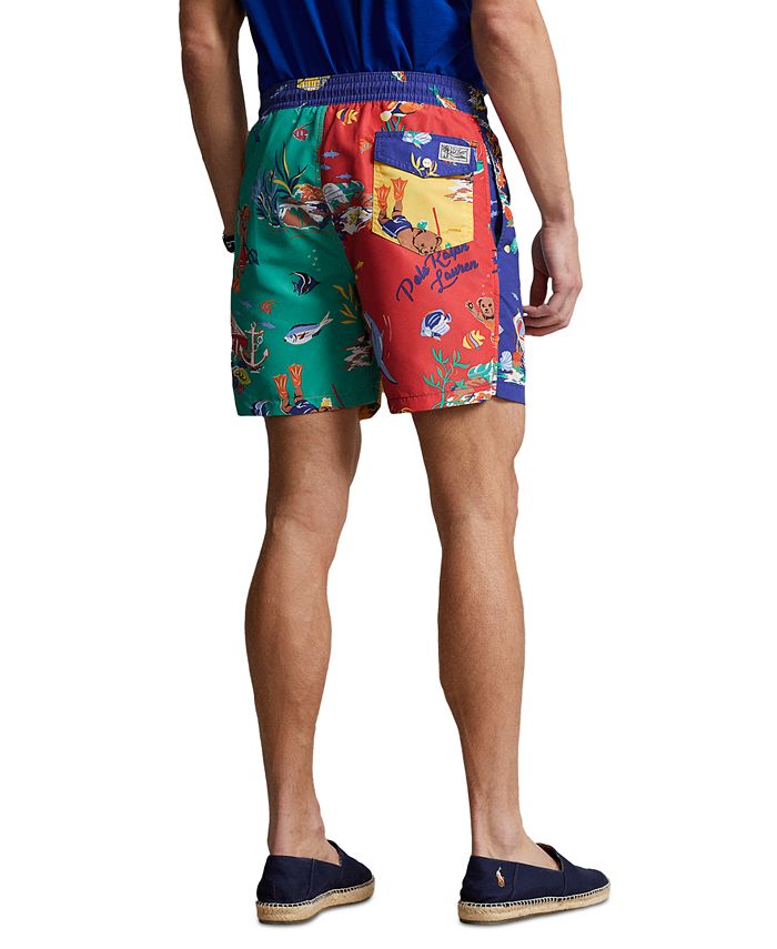Polo Ralph Lauren Men S Traveler Polo Bear Swim Trunks Macy S