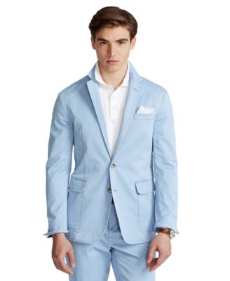 Men's Polo Unconstructed Chino Suit Jacket