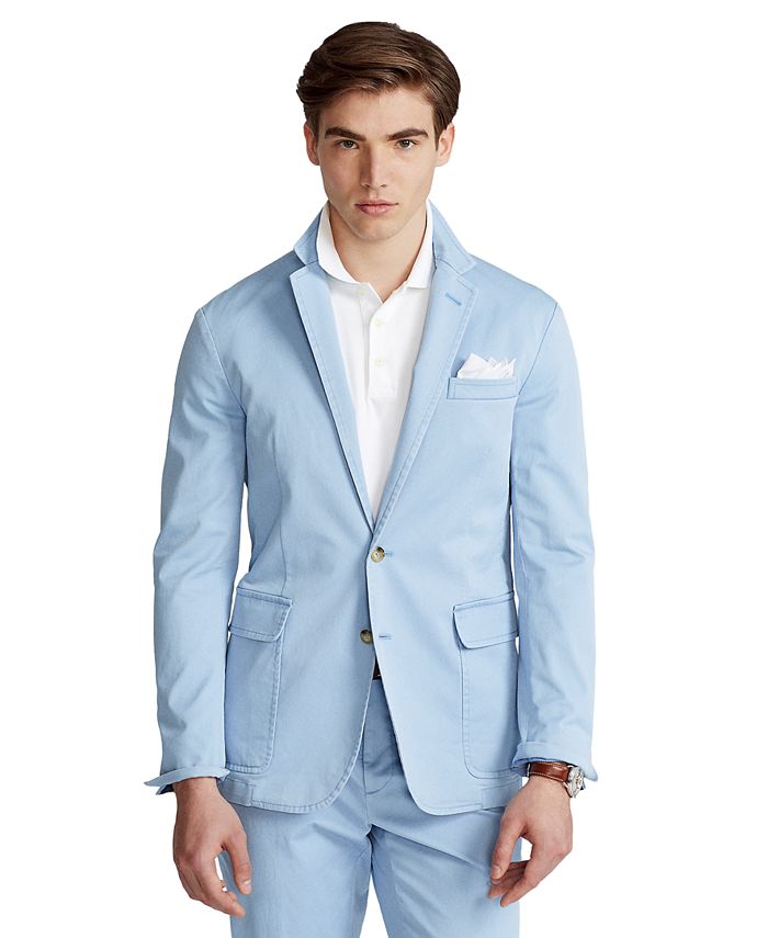 Polo Ralph Lauren Men's Polo Unconstructed Chino Suit Jacket & Reviews -  Blazers & Sport Coats - Men - Macy's