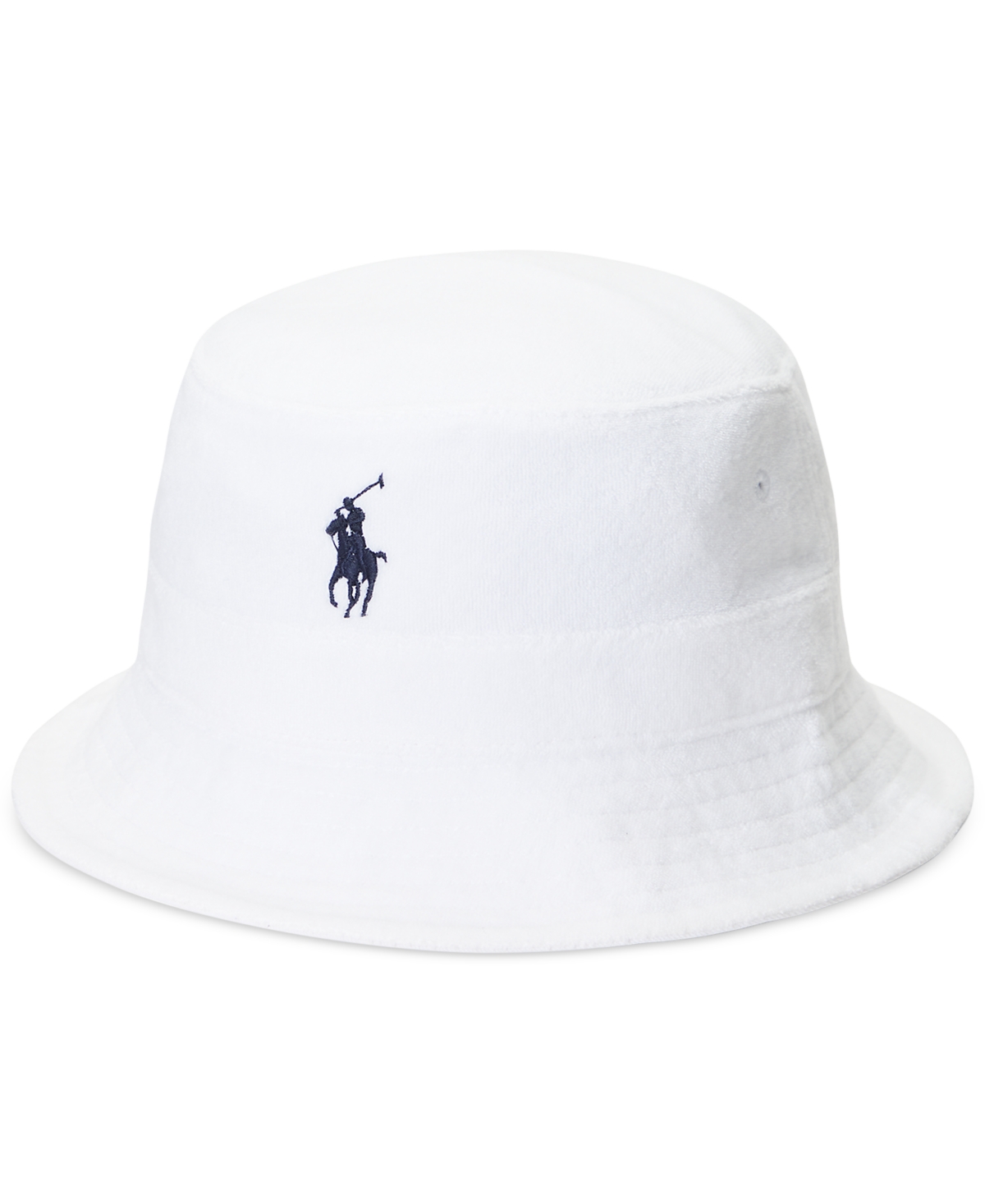 Polo Ralph Lauren Men's Cotton-blend Terry Bucket Hat In White
