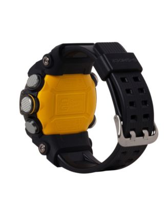 Men's Master of G Black and Yellow Resin Digital Watch 51.3mm, GGB100Y-1A