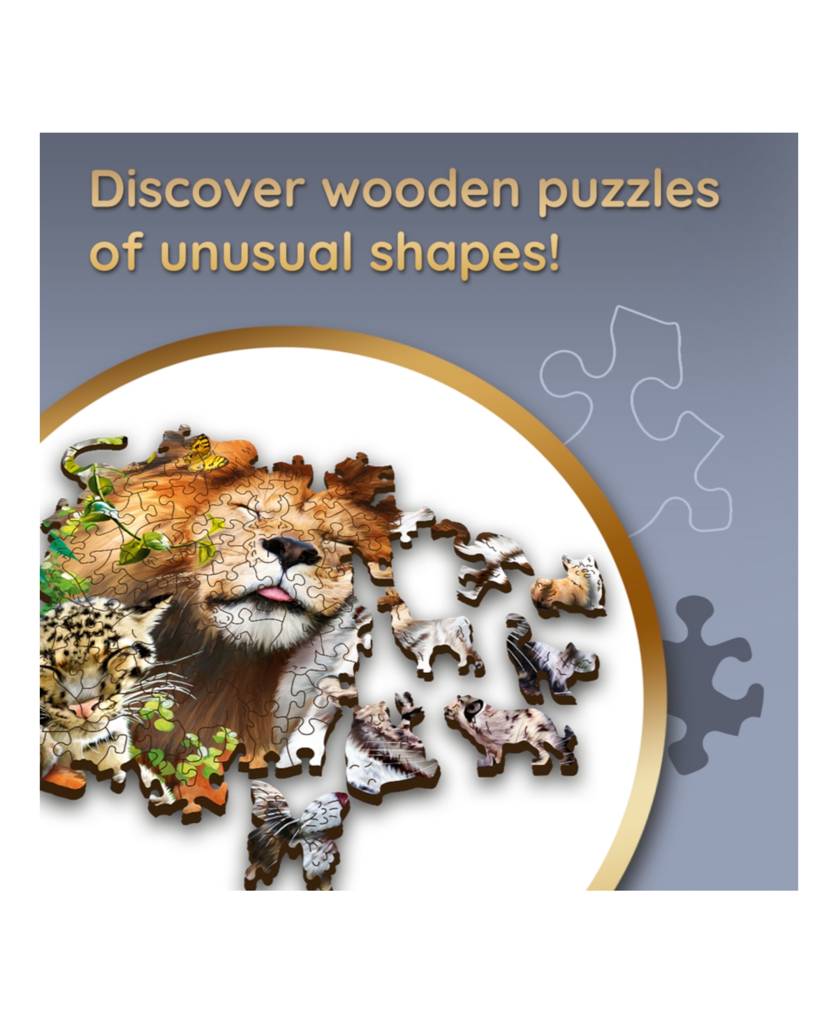 Shop Trefl Wood Craft 501 Piece Wooden Puzzle In Multi
