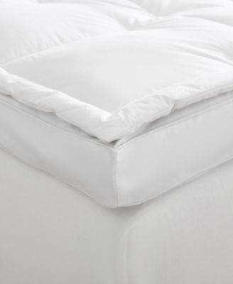 HeiQ Cooling 3" White Downtop Featherbeds, King