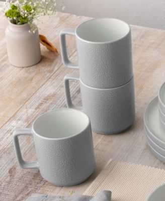 Colortex Stone Stax Mugs, Set of 4