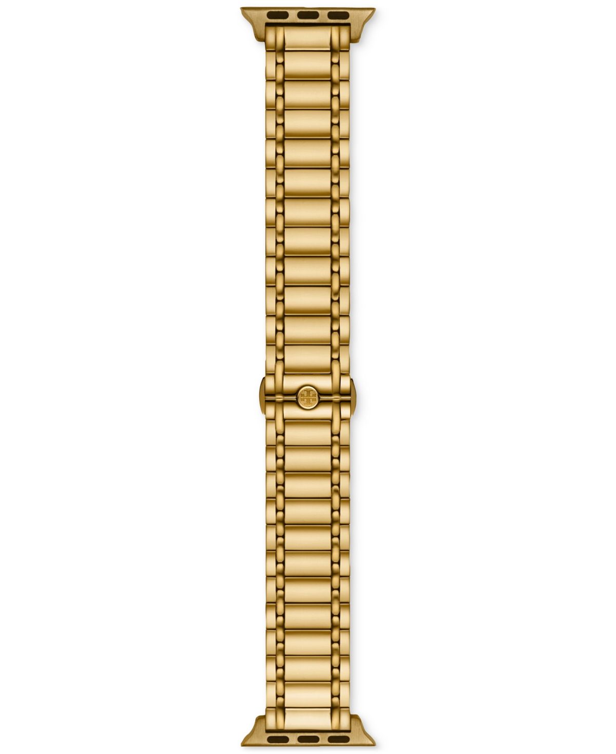 Shop Tory Burch Women's The Miller Gold-tone Stainless Steel Link Bracelet For Apple Watch 38mm/40mm/41mm