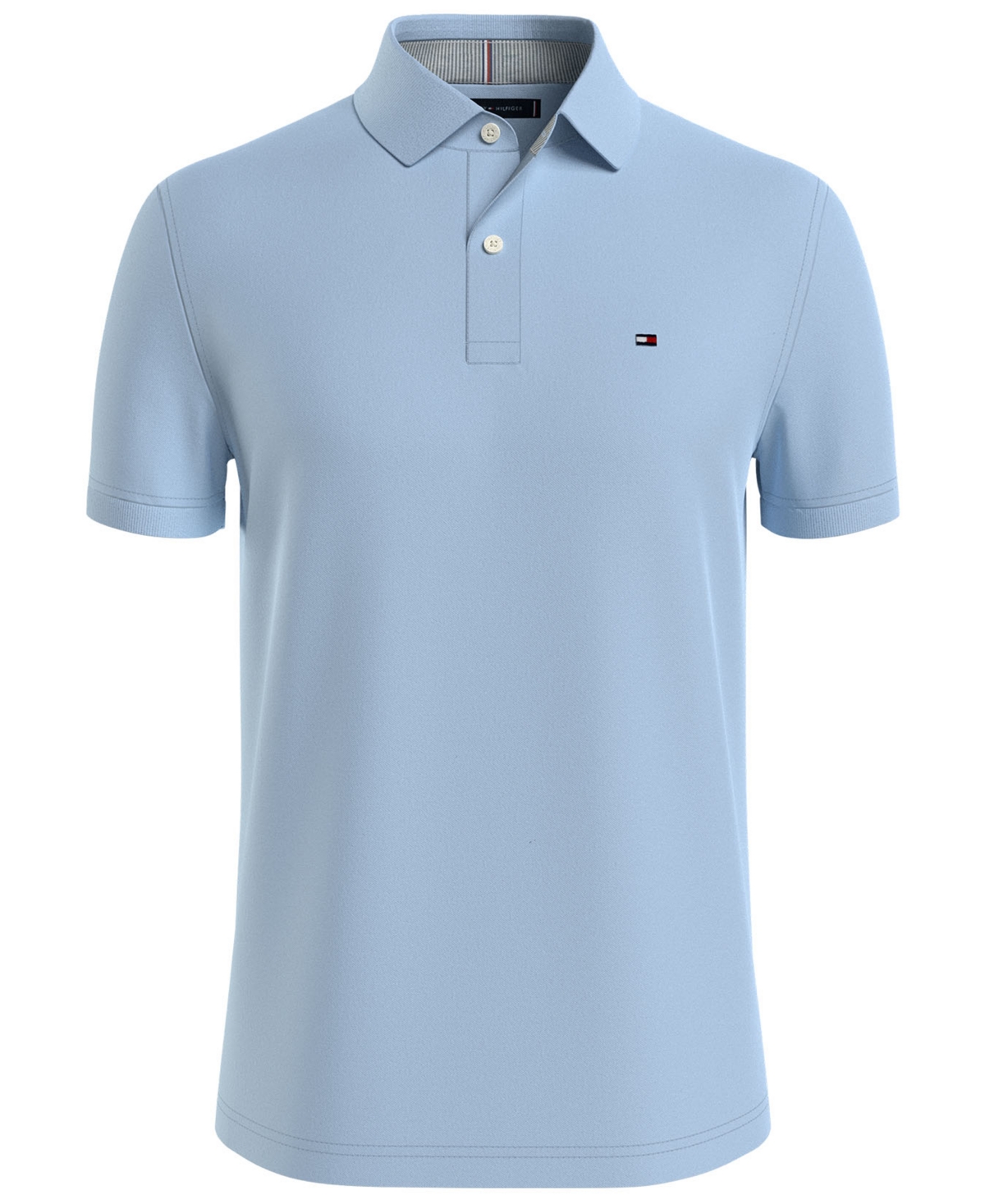 Tommy Hilfiger Men's 1985 Regular Fit Th Flex Polo Shirt In Breezy Blu