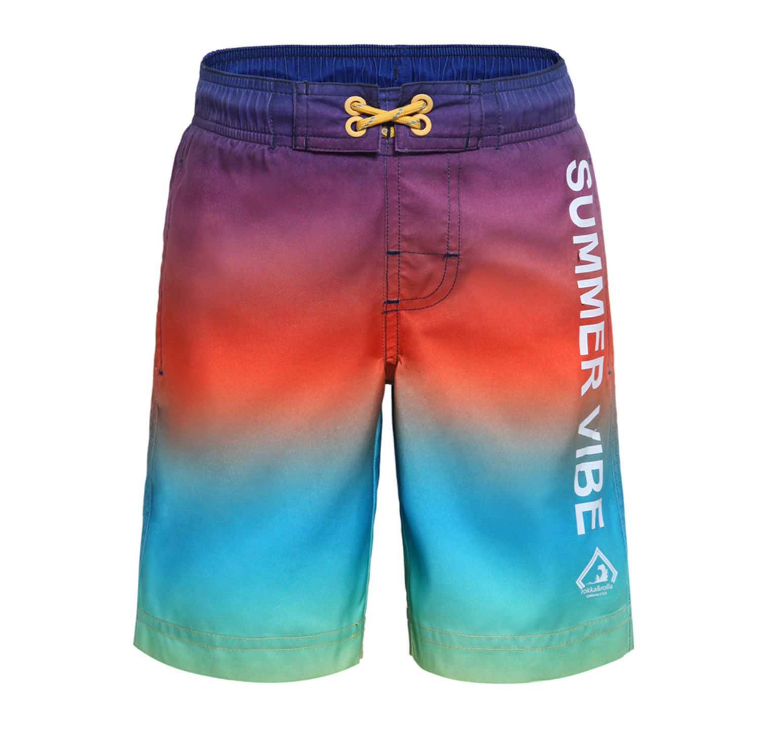 Big Boys Quick Dry Drawstring Swim Trunks Board Shorts with Mesh Lining UPF50+ XS-XXL