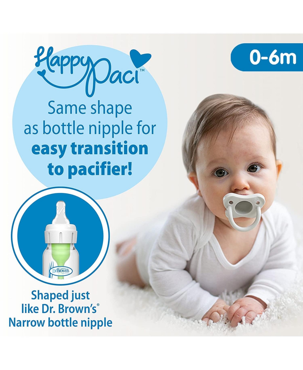 Dr. Browns Baby 14 Piece Options+ Preemie & Newborn Anti-Colic Baby Bottle Set,- Blue