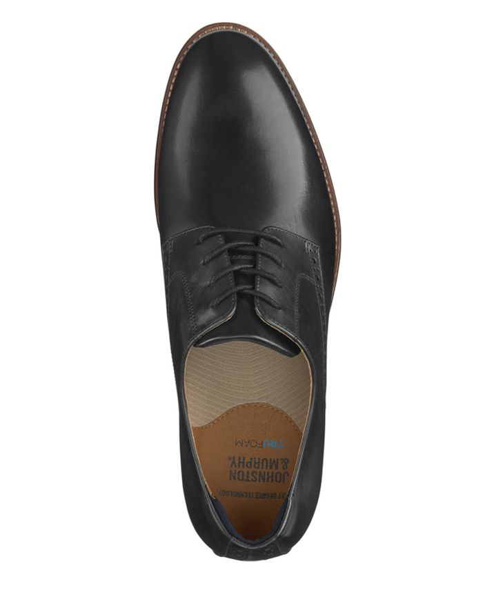 Johnston and Murphy Shoes - Conard Plain Toe Mahogany 20-2234 main image 1
