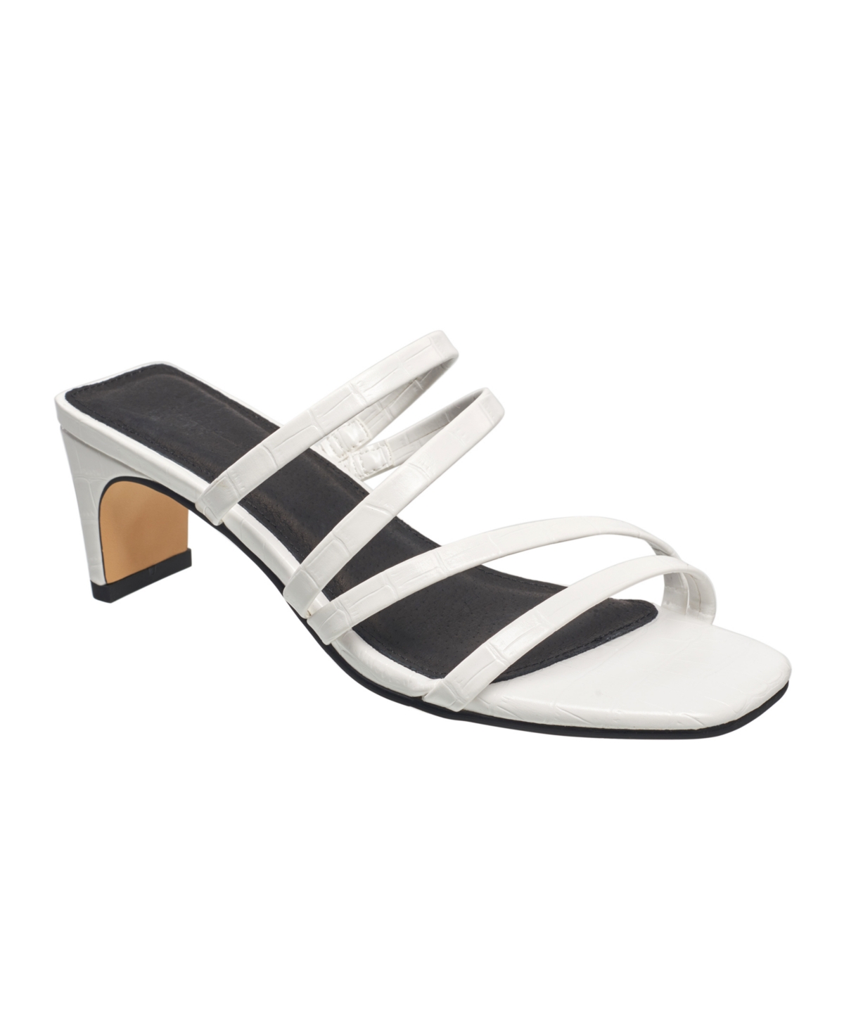 Shop French Connection Women's Parker Heeled Sandals In White