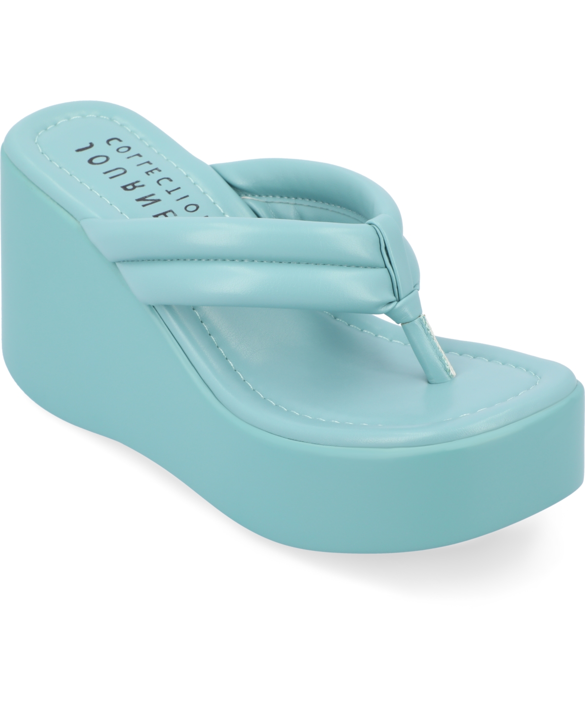 Journee Collection Women's Shareene Platform Wedge Sandals