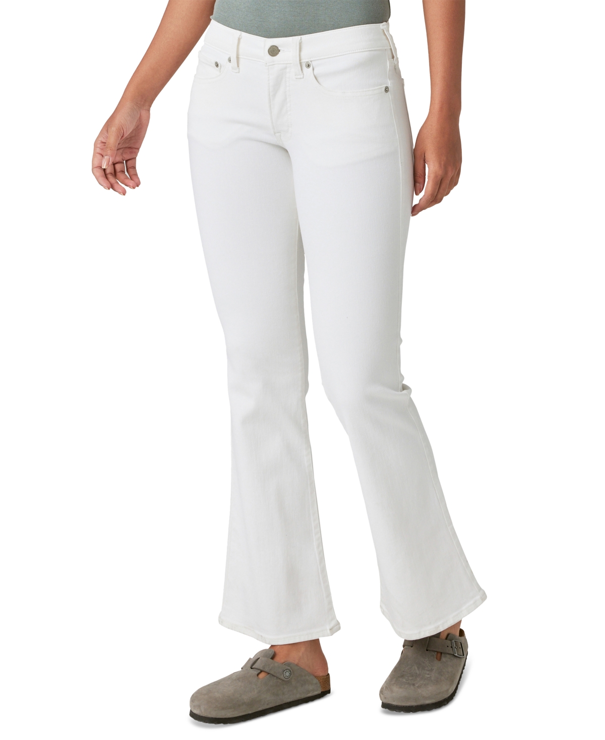 Shop Lucky Brand Women's Sweet Flare Stretch Flare-leg Jeans In Capsize Dest