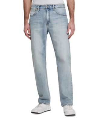 GUESS - Men's Relaxed-Fit Medium Indigo Jeans