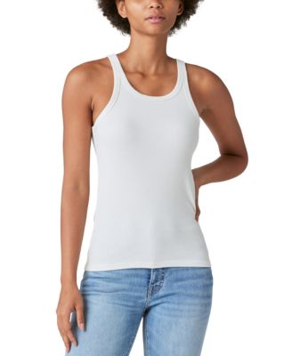 Women's Ribbed Scoop-Neck Tank Top 