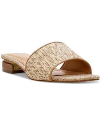 Vince Camuto - Cheleahl Woven Block-Heel Slide Sandals
