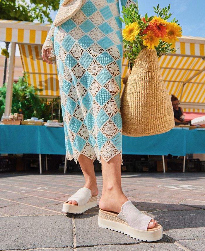 TOMS Women's Diana Mule Flatform Wedge Sandals Macy's
