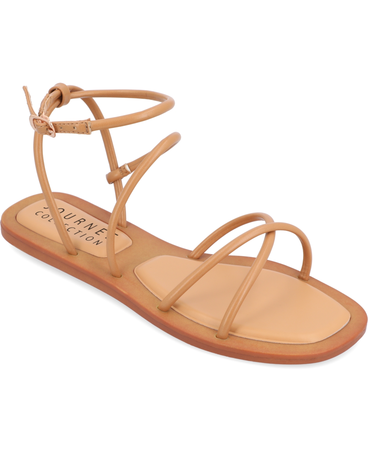 Journee Collection Collection Women's Tru Comfort Foam Farron Sandals In Brown