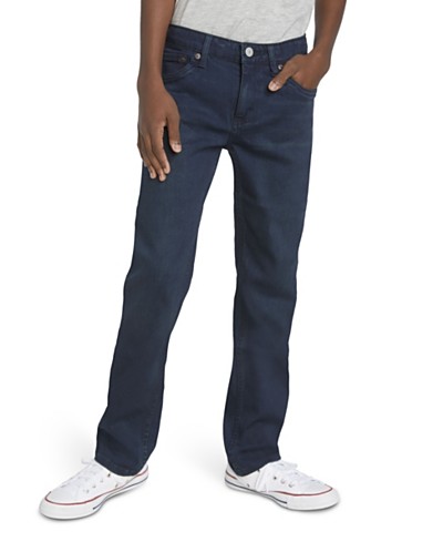 Levi's High-Rise Paperbag-Waist Tapered Cotton Jeans - Macy's