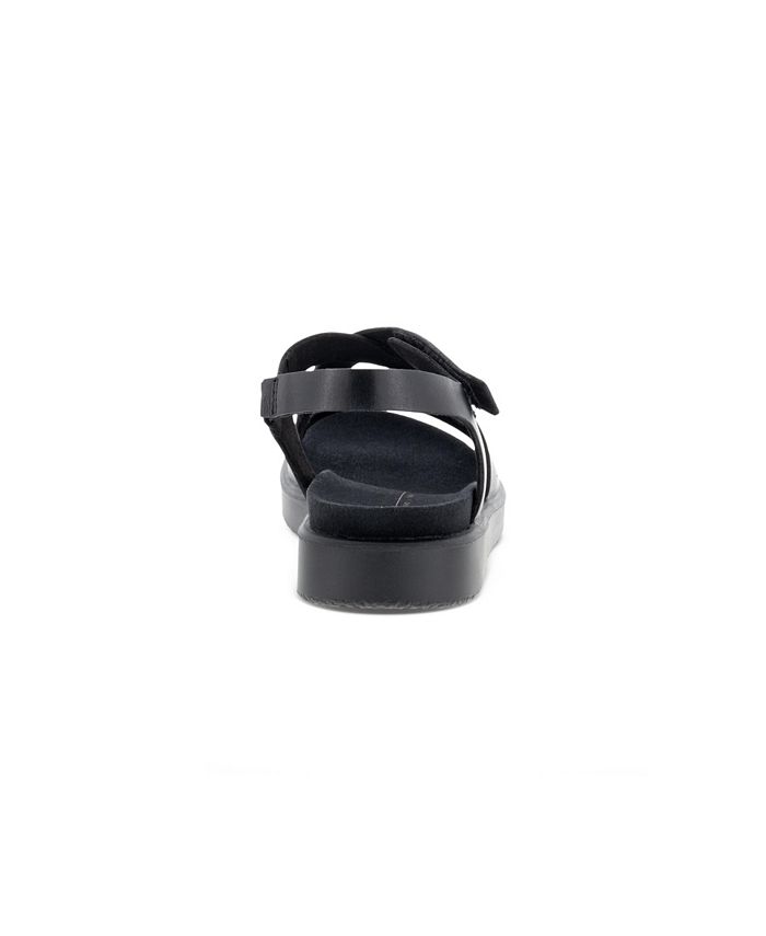 ecco soft 5 cross strap sandal