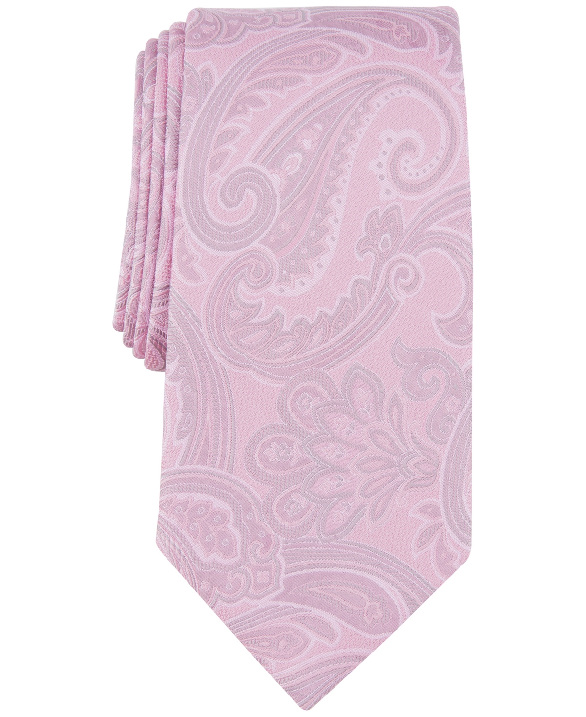 Michael Kors Men's Kadar Paisley Tie In Lt Pink