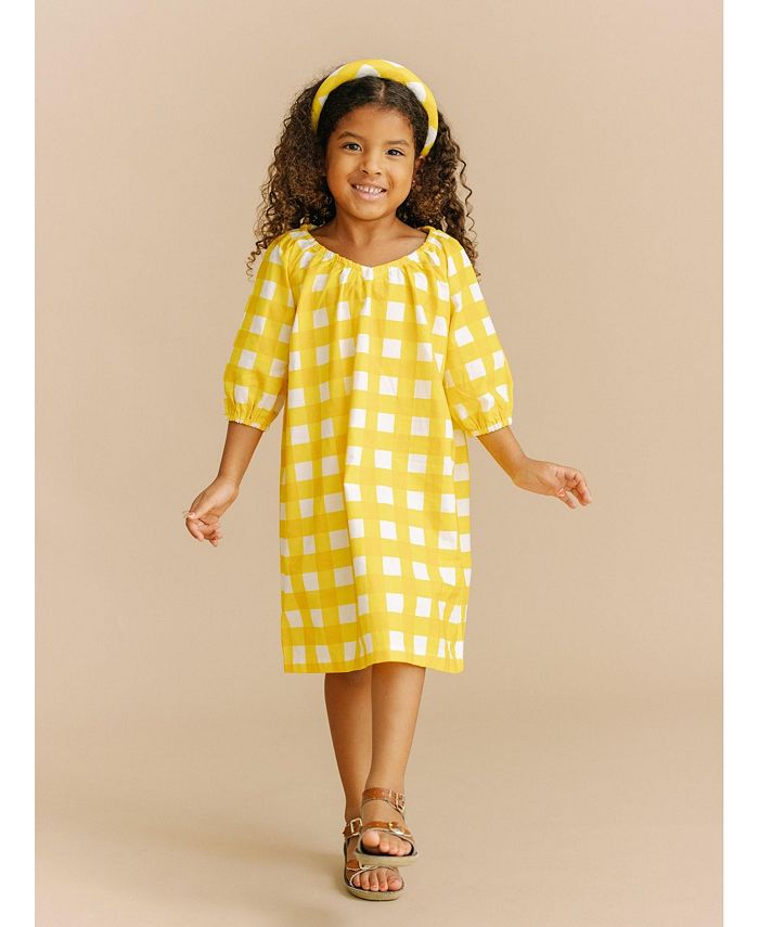 La Paloma Girls Toddler/Child Parker House Dress - Macy's