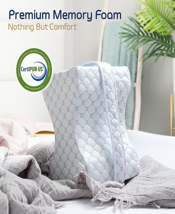 Nestl Memory Foam Knee Spine Alignment Pillow Macy's